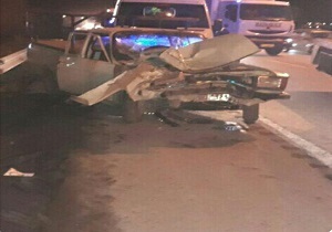 2کشته در حادثه رانندگی در قزوین