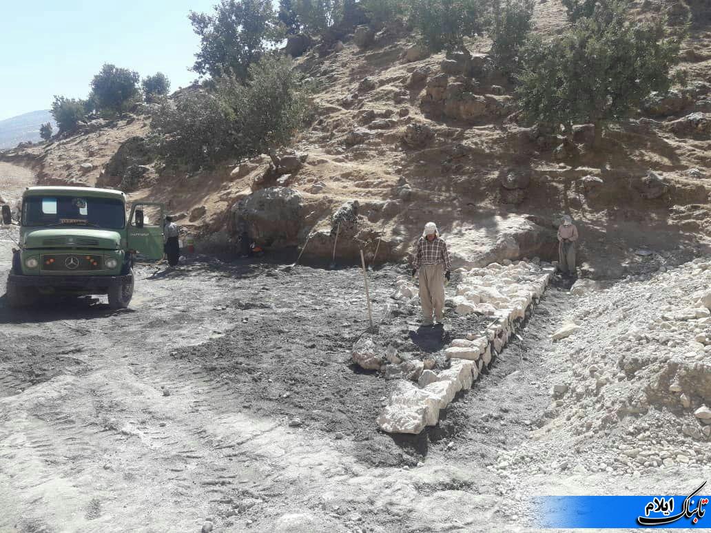 پروژه سنگی، ملاتی در  روستای حسن گاوداری اجرایی می شود