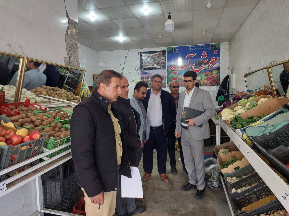 اجرای گشت وبازرسی نوروزی ستاد تنظیم بازار در شهرستان دنا