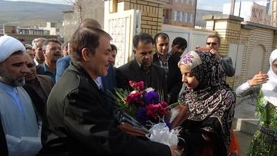 افتتاح دبیرستان برکت سرابله