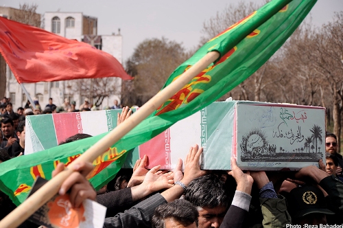 گزارش &zwnj;تصویری&zwnj; تشییع پیکر دوشهید گمنام در اراک