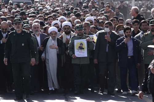 گزارش &lrm;تصویری تشییع سومین مدافع حرم اراک