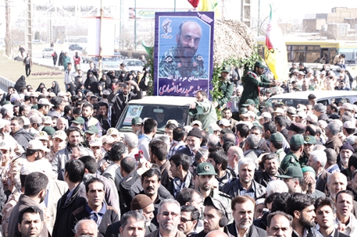 گزارش &lrm;تصویری تشییع سومین مدافع حرم اراک