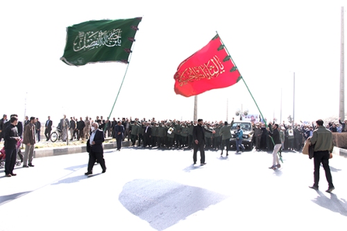 گزارش &lrm;تصویری تشییع سومین مدافع حرم اراک