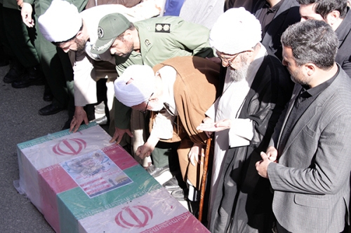 گزارش &lrm;تصویری تشییع سومین مدافع حرم اراک