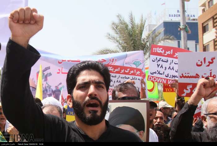 راهپیمایی روز قدس در سراسر استان برگزار شد + تصاویر