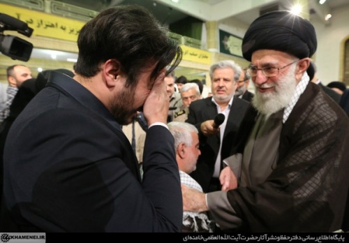 دیدار جمعی از جانبازان قطع نخاعی و بالای ۷۰درصد با رهبر انقلاب دیدار جمعی از جانبازان قطع نخاعی و بالای ۷۰درصد با رهبر انقلاب