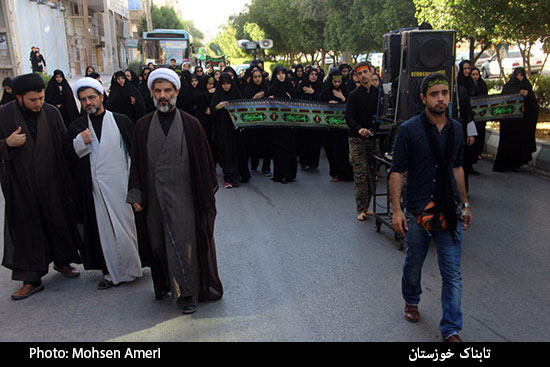 تصاویر/ ظهر عاشورا در اهواز
