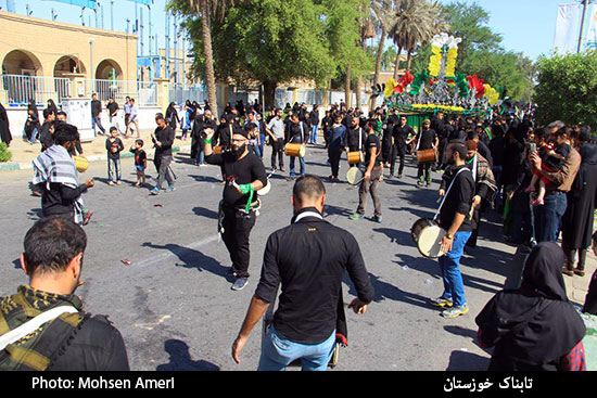تصاویر/ ظهر عاشورا در اهواز