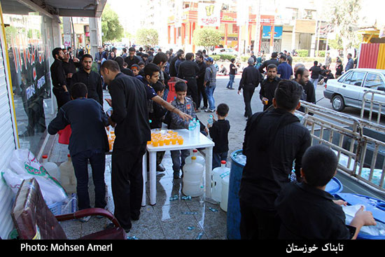 تصاویر/ ظهر عاشورا در اهواز