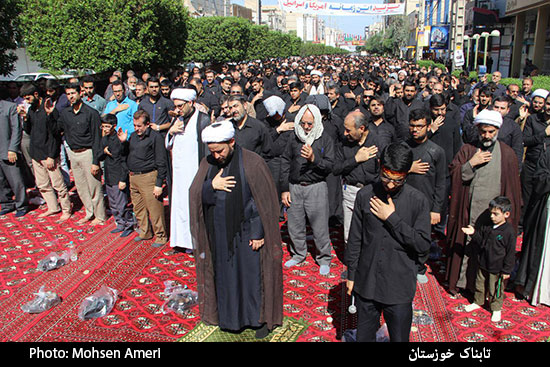 تصاویر/ ظهر عاشورا در اهواز