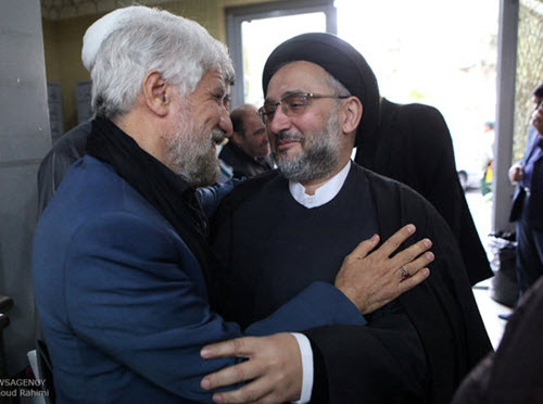 تصاویر/ اصلاح طلب و اصولگرا در ختم پدر آهنگران
