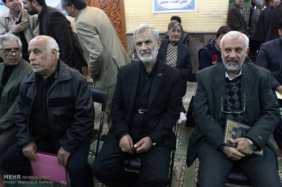 تصاویر/ اصلاح طلب و اصولگرا در ختم پدر آهنگران