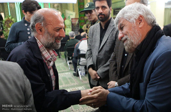 تصاویر/ اصلاح طلب و اصولگرا در ختم پدر آهنگران