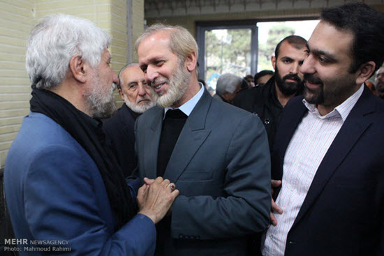 تصاویر/ اصلاح طلب و اصولگرا در ختم پدر آهنگران