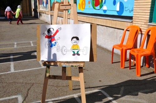 غرفه های سلامت مدرسه ابتدایی دخترانه سما اراک در آغاز هفته سلامت غرفه های سلامت مدرسه ابتدایی دخترانه سما اراک در آغاز هفته سلامت