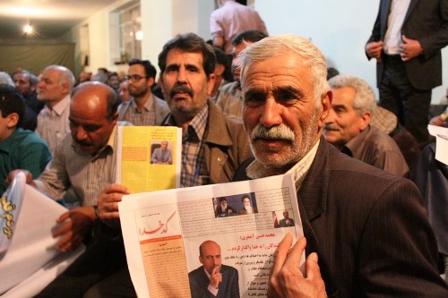 گزارش تصویری حمایت حجت الاسلام صابری از محمد حسن آصفری