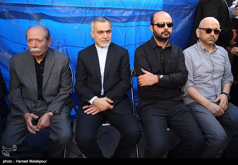 مراسم تشییع پیکر مرحوم داوود رشیدی