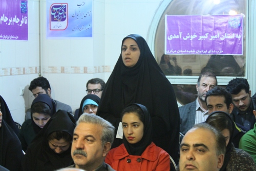 گزارش تصویری نشست مطبوعاتی صادق خرازی رئیس شورای مرکزی حزب ندای ایرانیان در سفر به اراک