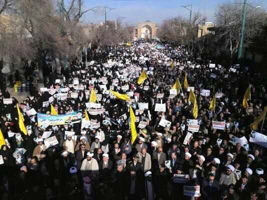 بزرگداشت حماسه ۹ دی در قزوین برگزار شد بزرگداشت حماسه ۹ دی در قزوین برگزار شد
