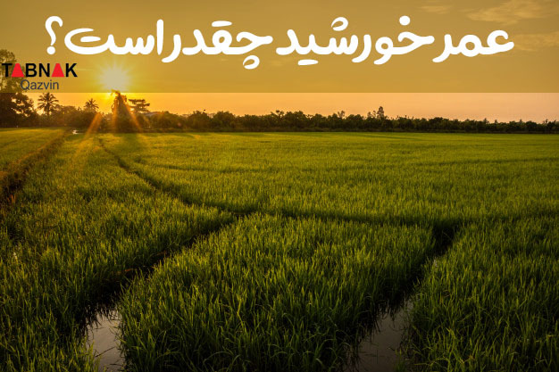 عمرمفید خورشید چقدر است؟