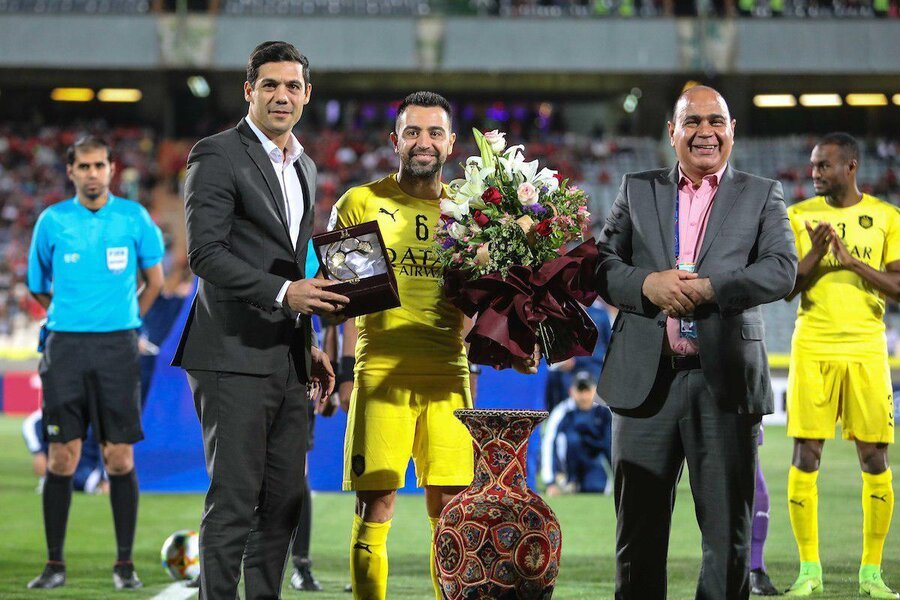 تمجید ژاوی از مراسم خداحافظیاش در تهران تمجید ژاوی از مراسم خداحافظیاش در تهران