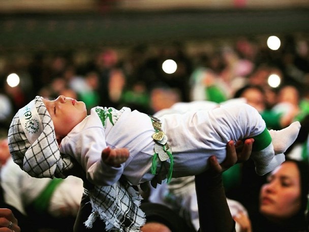 برگزاری همایش شیرخوارگان حسینی در قزوین برگزاری همایش شیرخوارگان حسینی در قزوین