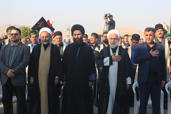 در شهرستان مسجدسلیمان آئین کتل بندون همراه با رونمایی از مافگه و یادمان امام حسین (ع)برگزارشد.