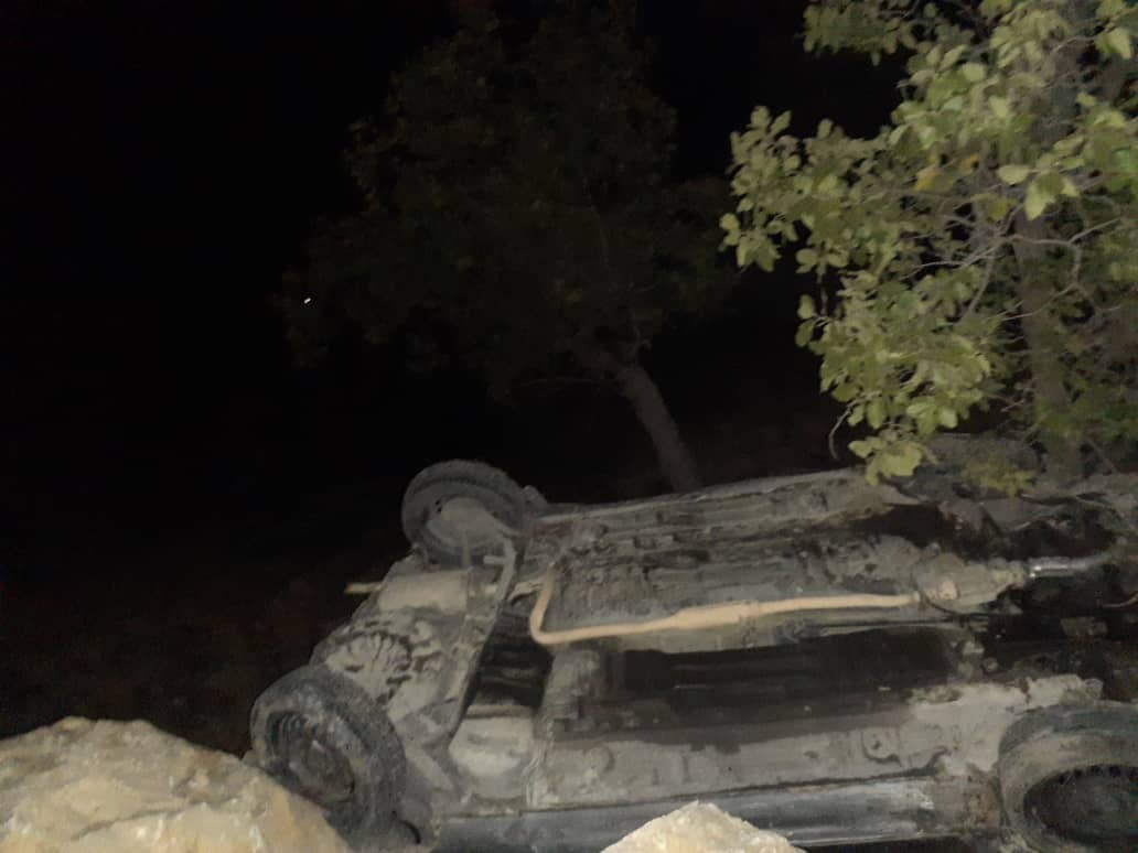 پرسنل اورژانس ناجی زن باردار پس از سقوط خودرو به دره + تصاویر