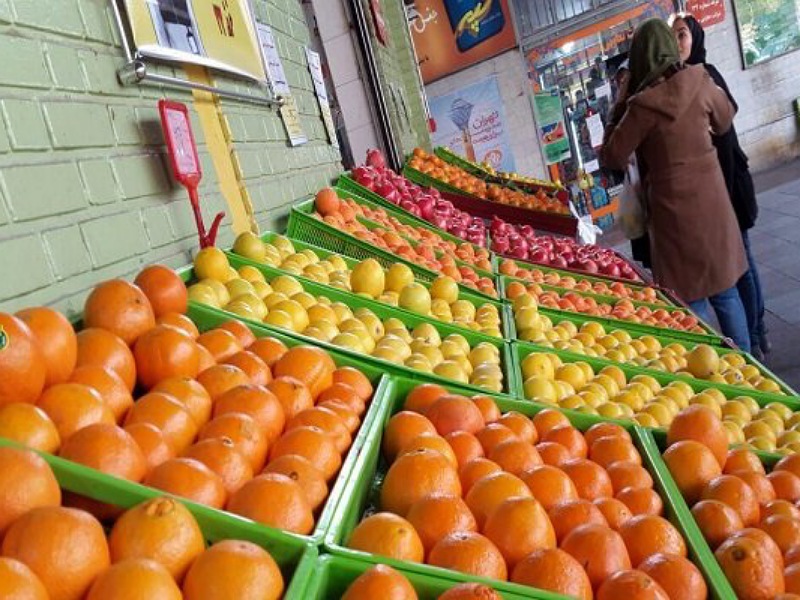 فروش میوه و تره بار در کرمانشاه به یک دهم رسیده است