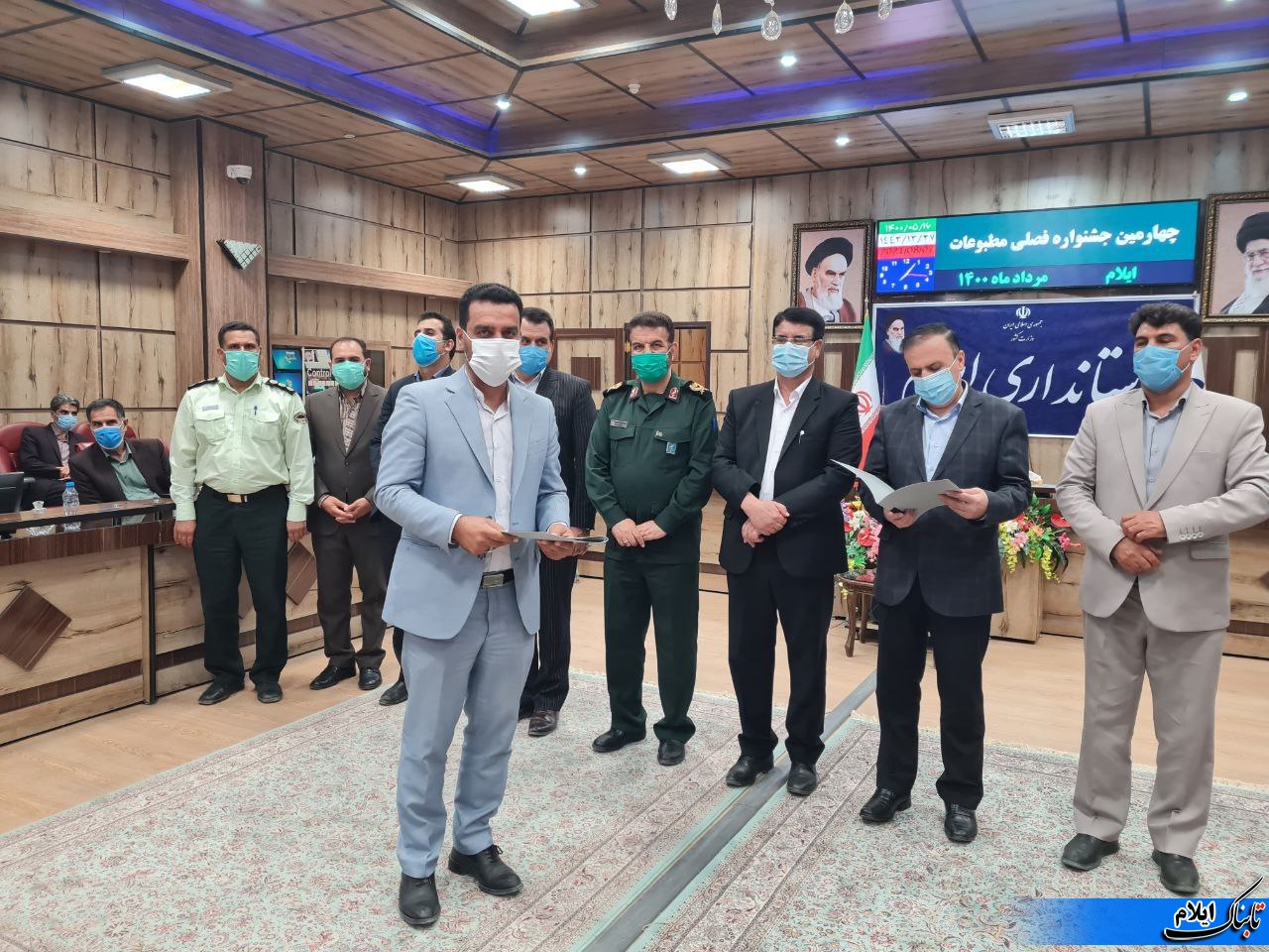 مدیر تابناک در دو بخش برگزیده چهارمین جشنواره فصلی مطبوعات ایلام شد