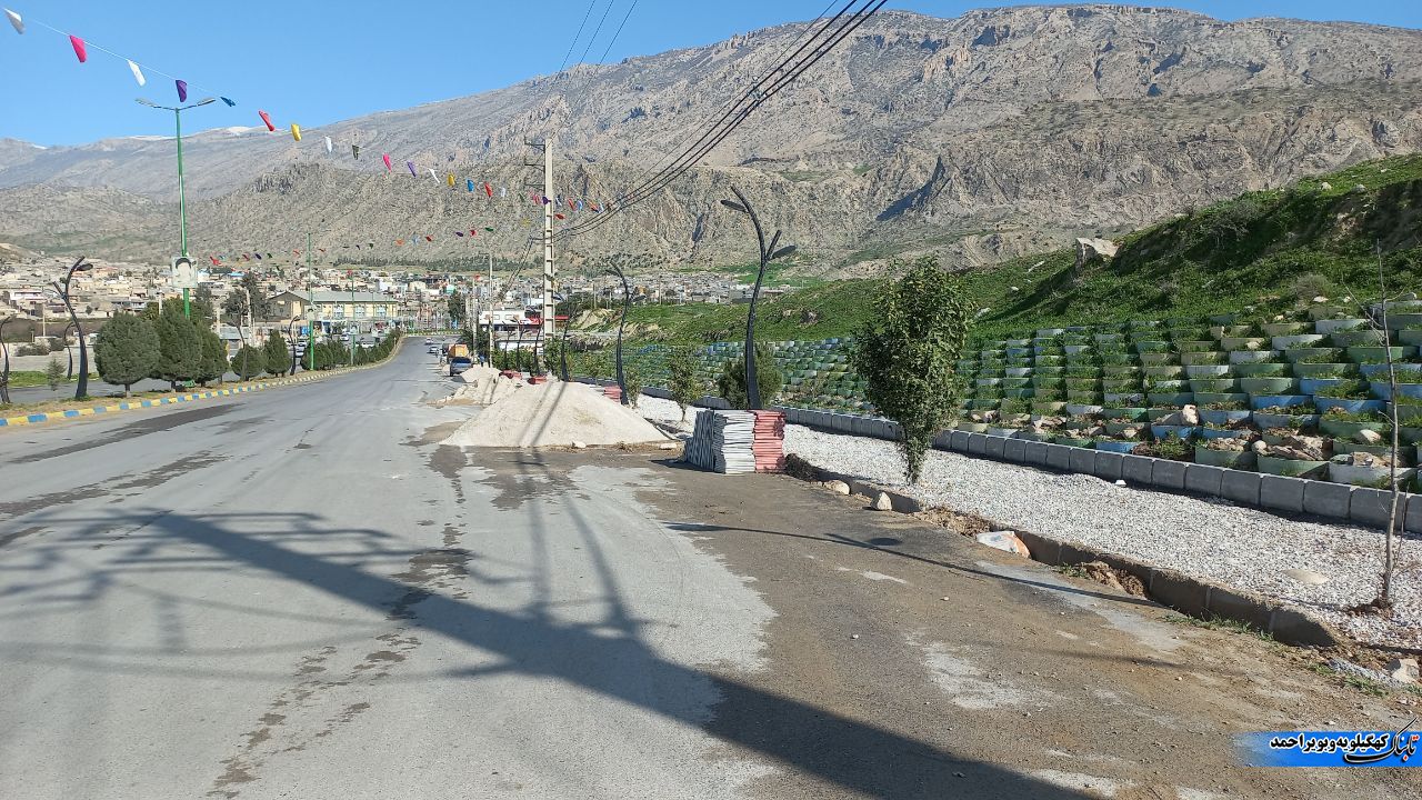 اولویت شهرداری و شورای ششم زیبا کردن ورودی شهر است/فاز دوم ساماندهی ورودی شهر لنده آغاز شد+تصاویر