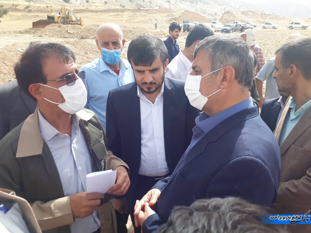 بازدید معاونت هماهنگی امور عمرانی استاندار از پروژه های عمرانی
