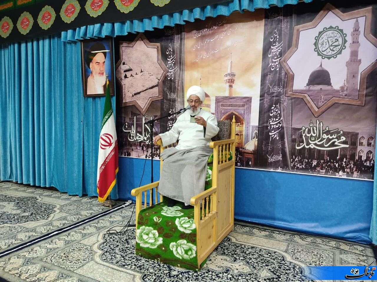 امام جمعه تفت: بصیرت مردم آتش فتنه دشمن را خاموش کرد