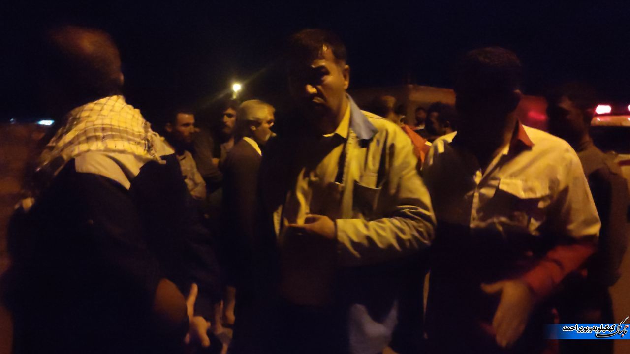 گزارش تابناک از شب پر مخاطره