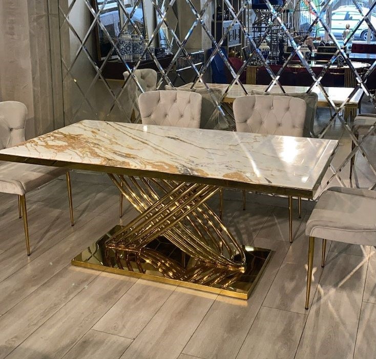 میز ناهار خوری روستیک در مقابل میز ناهار خوری استیل میز ناهار خوری روستیک در مقابل میز ناهار خوری استیل