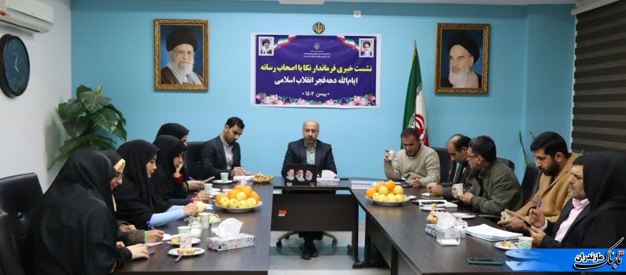 تشریح ۵۲ پروژه‌ی قابل افتتاح و کلنگ‌زنی در دهه فجر از سوی فرماندار نکا