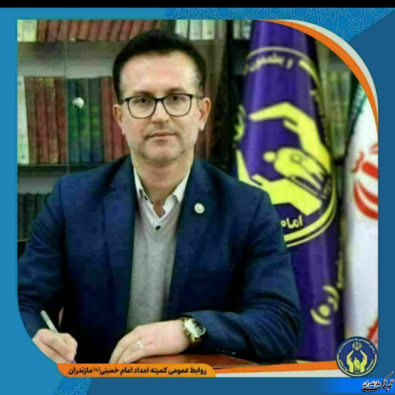 برگزاری میز خدمت کمیته امداد بهشهر به مناسبت چهل و پنجمین سالگرد پیروزی انقلاب اسلامی