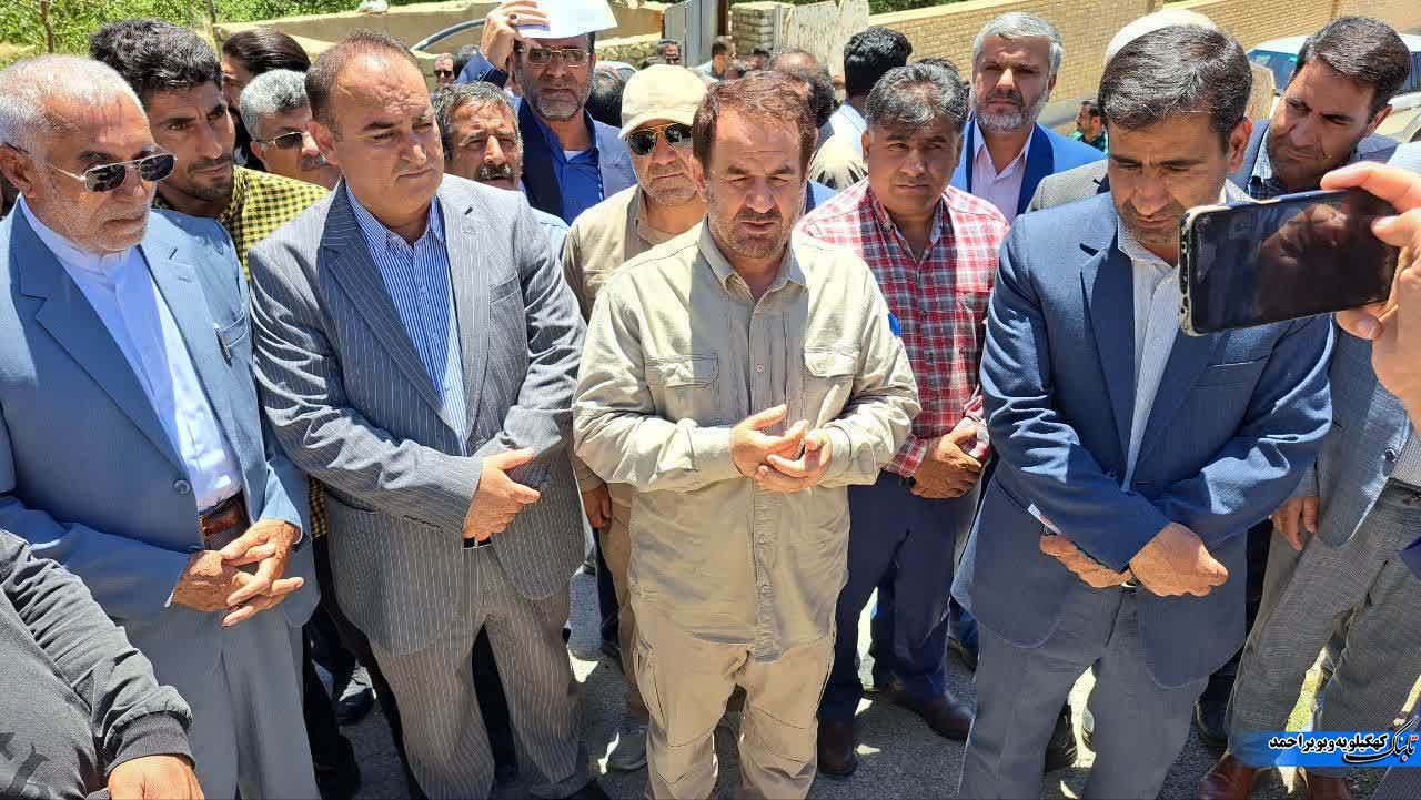 کلنگ زنی گازرسانی به ۱۸ روستای تنگ تامرادی کلنگ زنی گازرسانی به ۱۸ روستای تنگ تامرادی