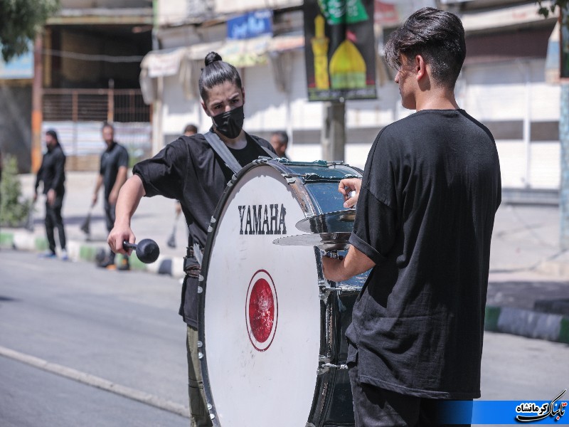 مراسم تاسوعای حسینی در کرمانشاه