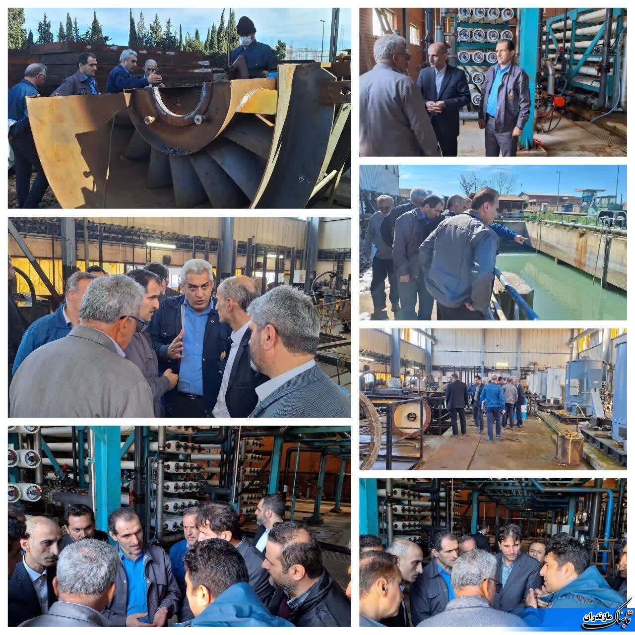 نشست مدیران نیروگاه نکا و شرکت تولید نیروی برق شهیدسلیمی برگزار شد