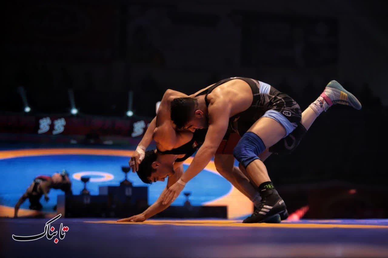 اختتامیه رقابت‌های کشتی آزاد قهرمانی کشور در گرگان+تصاویر