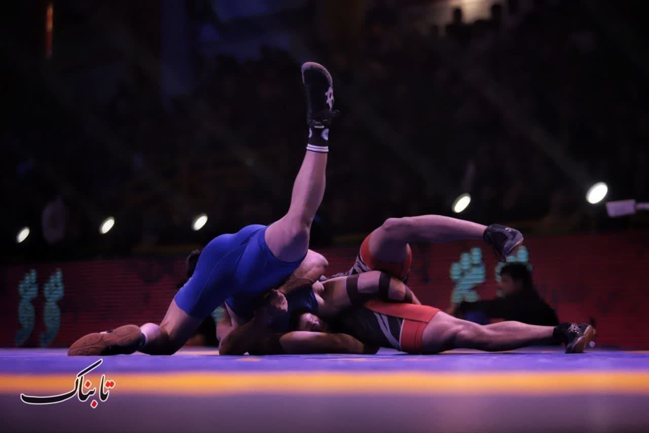 اختتامیه رقابت‌های کشتی آزاد قهرمانی کشور در گرگان+تصاویر