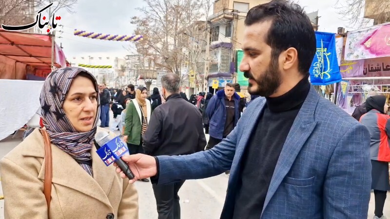 نظر مردم ایلام در درباره سربازان گمنام امام زمان +فیلم