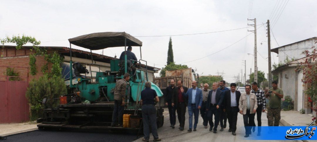 افتتاح طرح هادی روستای حاجی‌محله نکا