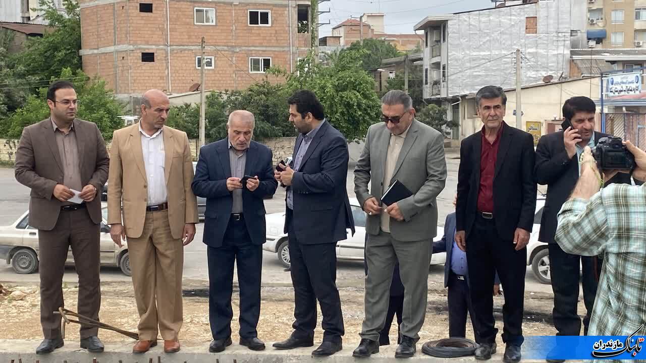 بازدید غلامرضا شریعتی از اداره آبیاری و پل شورای شهر(چمازی) نکا