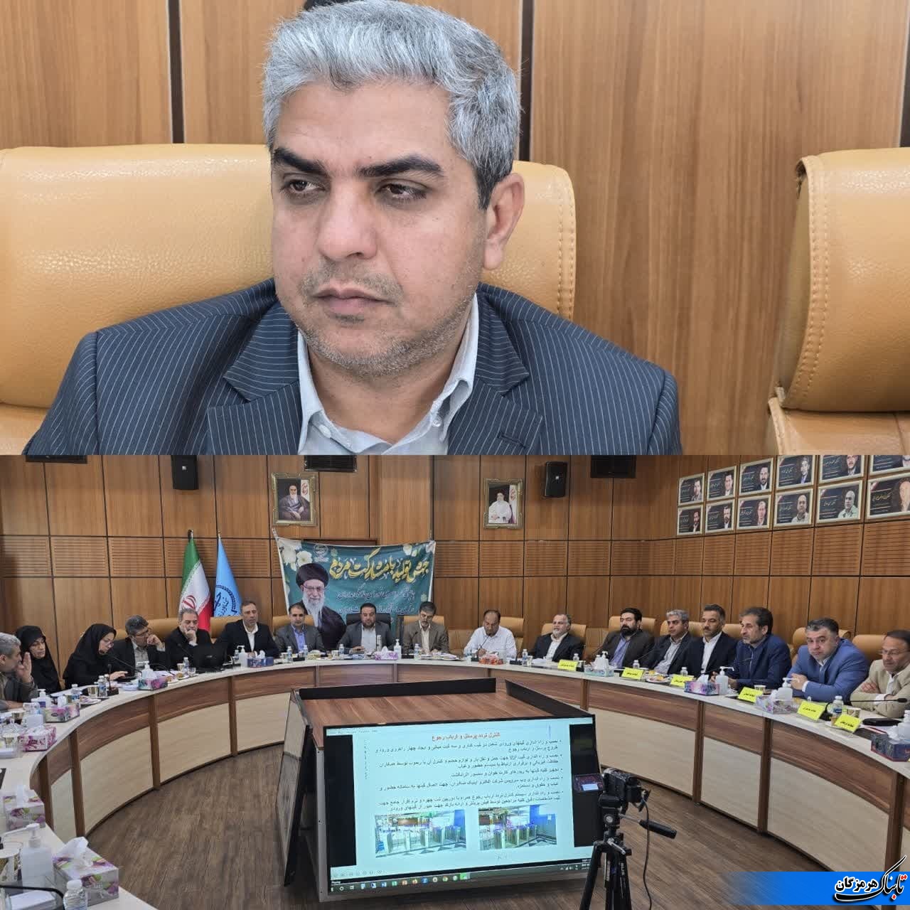 توقیف یک فروند شناور لنج صیادی متخلف و ادوات صیادی غیر مجاز در شهرستان قشم