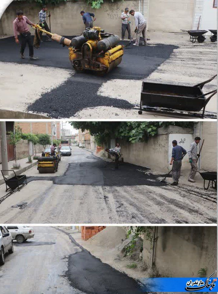 بازدید میدانی مسئولین استانی و شهرستانی از روند اجرای پروژه‌های در دست اقدام شهرداری و شورای اسلامی شهر نکا +گزارش تصویری