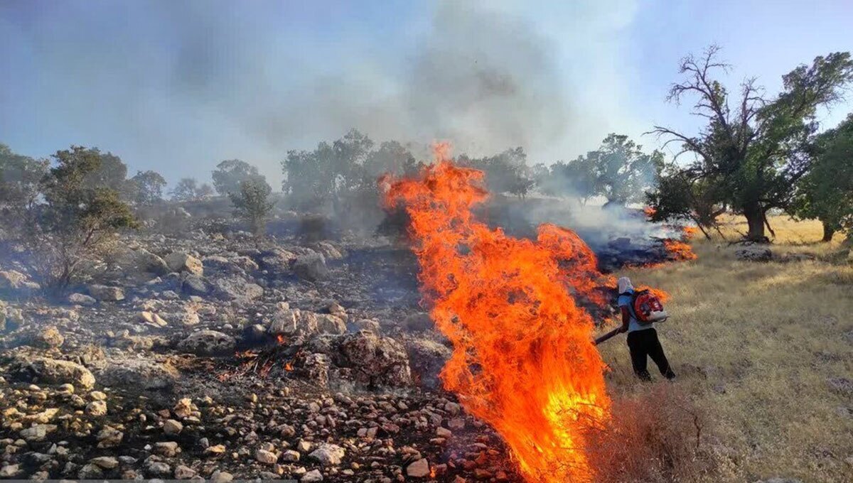 خائیز پس از تلاش های گسترده خاموش شد