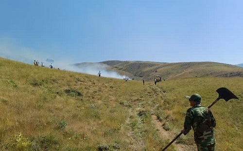 مرثیه آتش به جان عرصههای ملی همدان